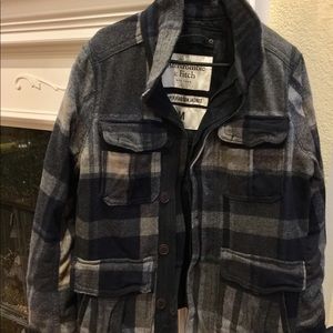 Abercrombie & Fitch Men’s Wool coat jacket Size M